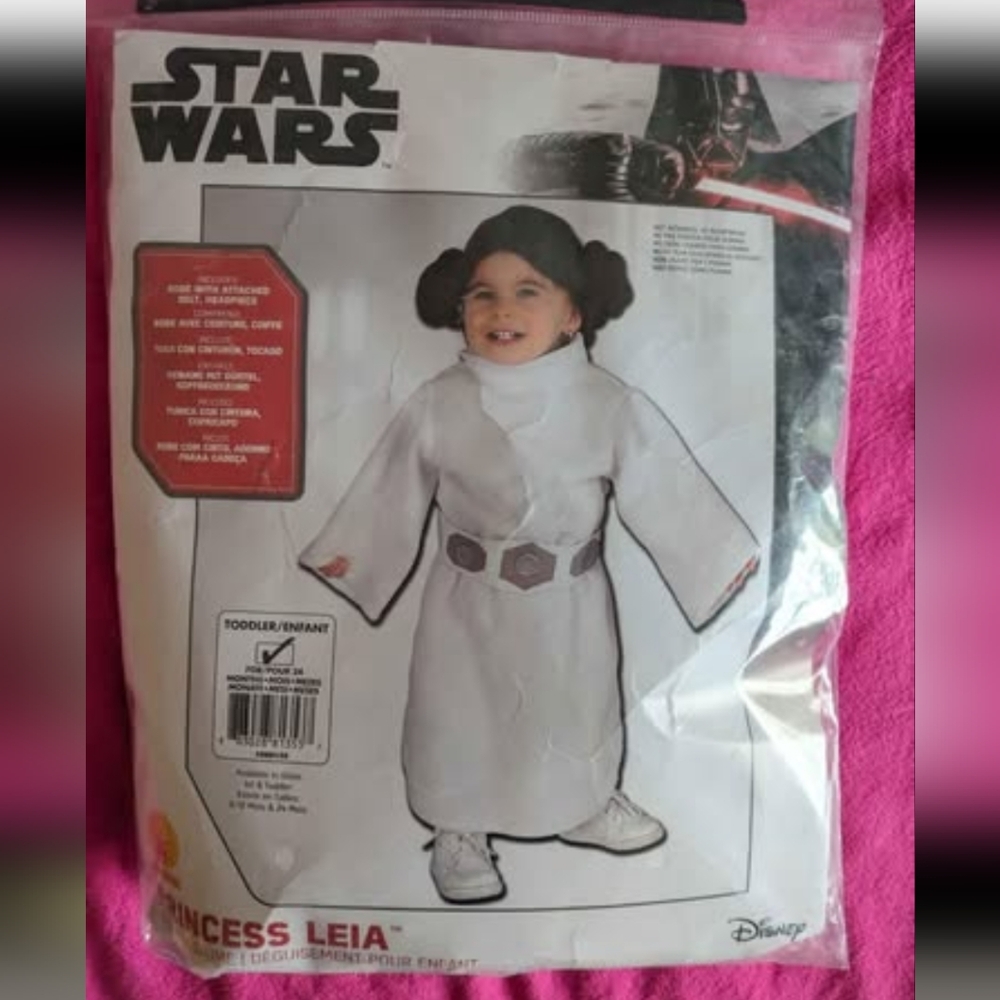 NWT Princess Leia Toddler Costume